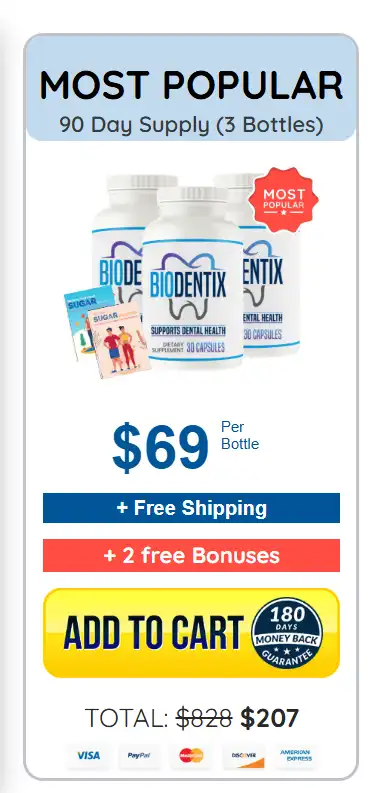 biodentix 3 Bottles – Official Shop Discount Pack