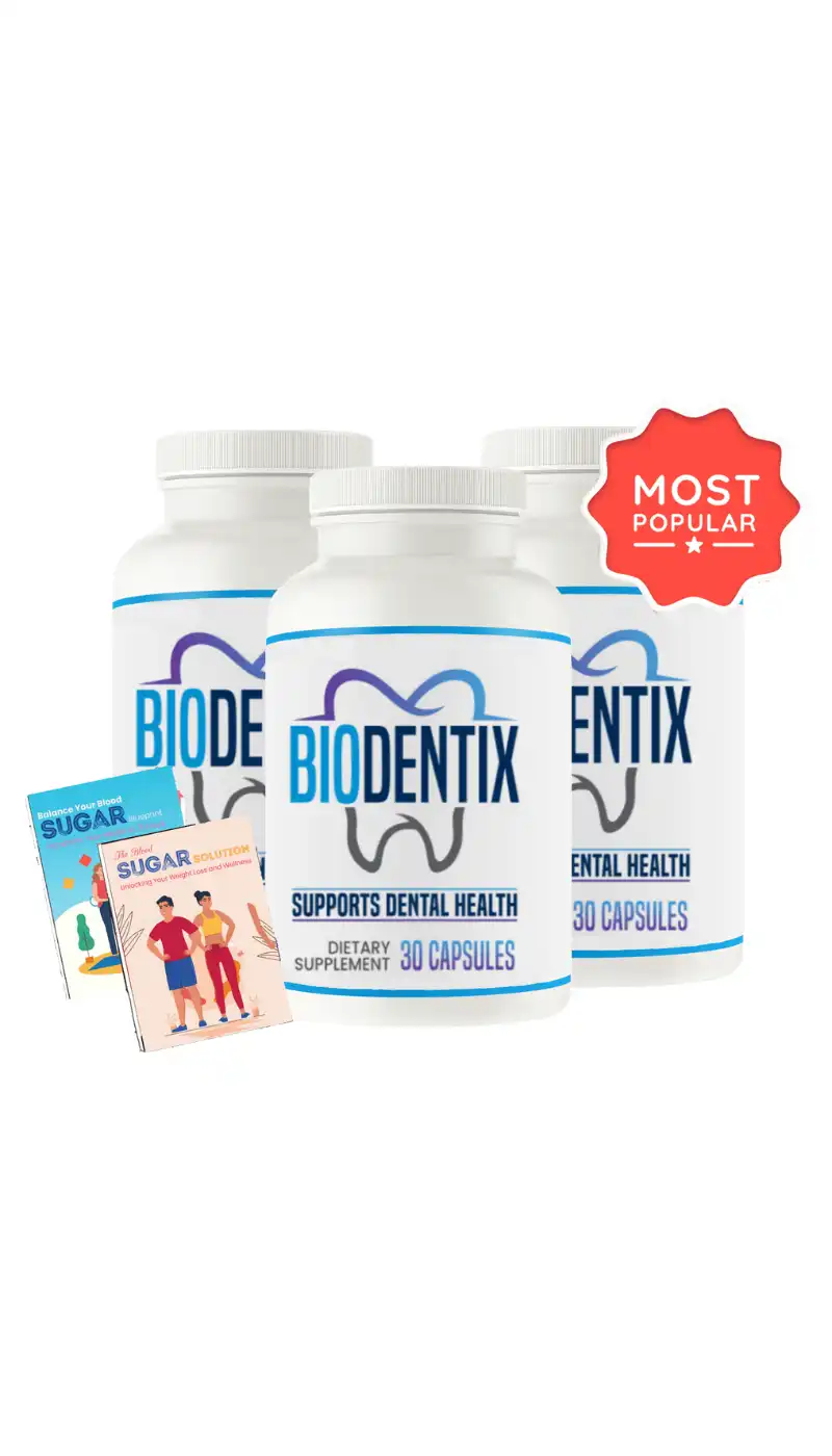 biodentix oral supplement - three bottle